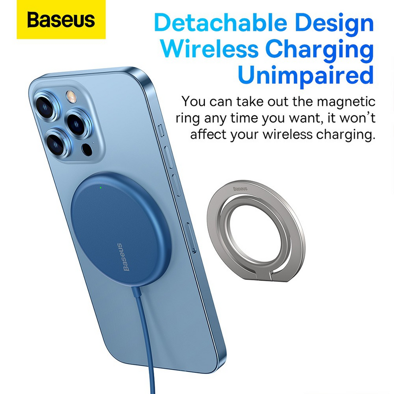 Load image into Gallery viewer, Baseus Halo Series Foldable Metal Ring Stand (Single-ring)
