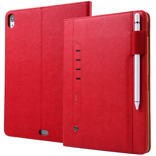 [With Card Slot] Apple iPad Mini 5 7.9'' 5th Gen (2019) Premium Minimalist Flip Leather Wallet Case