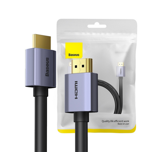 Baseus High Definition Series Graphene HDMI to HDMI 4K Adapter Cable 5M - Black - i-Station Mobile Phone & Electronic Device Repair and Accessories