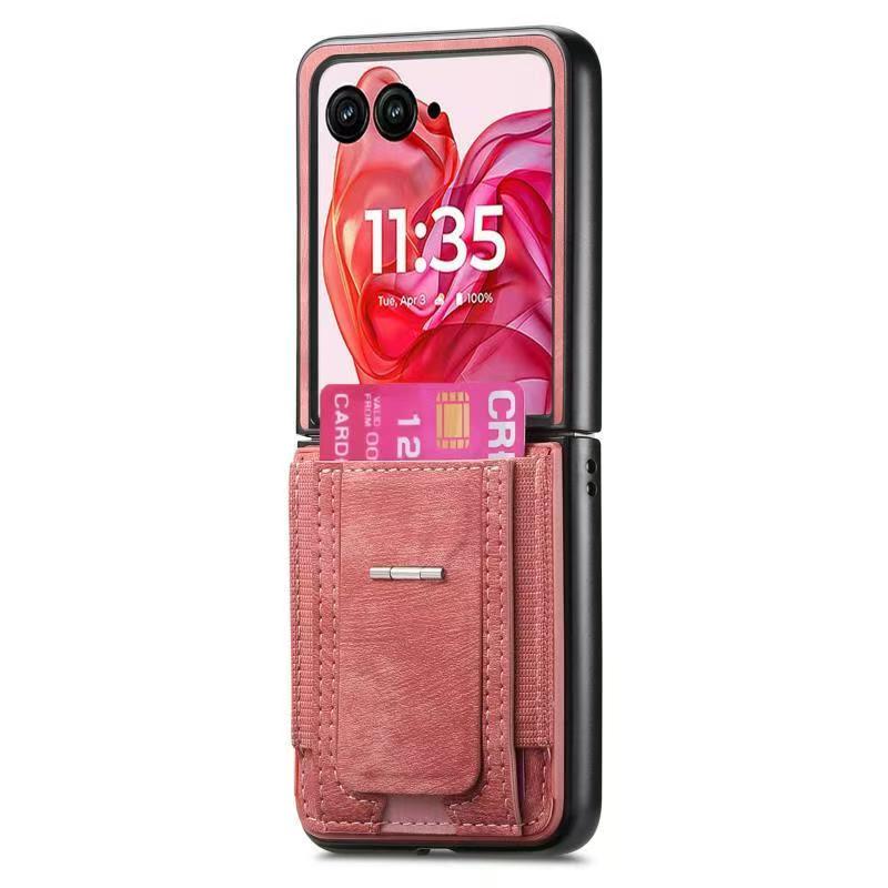 [With Stand] Motorola Moto Razr 40/Ultra Anti-drop Protective Flip Case - i-Station Mobile Phone & Electronic Device Repair and Accessories