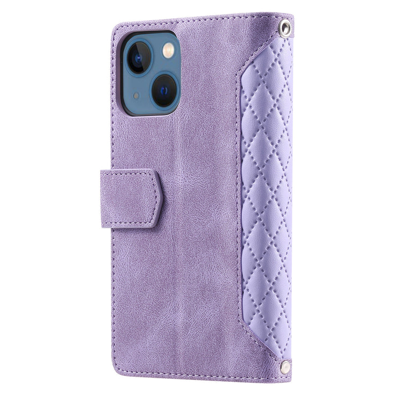 Load image into Gallery viewer, [With Card Slot] Apple iPhone 16/Pro/Pro Max/Plus Zippered Leather Flip Wallet Series Case
