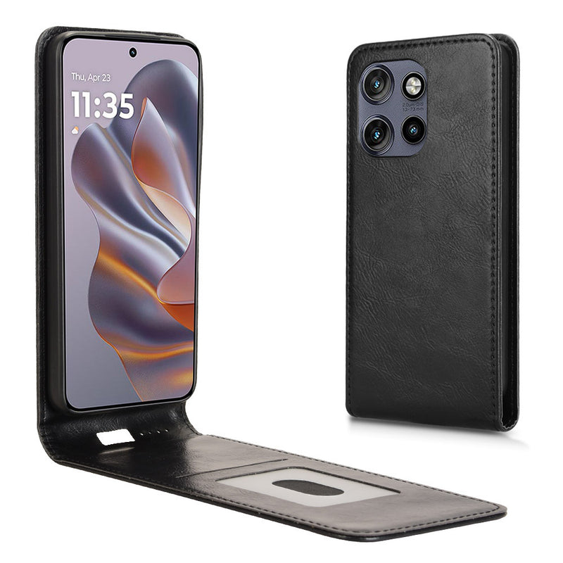 Load image into Gallery viewer, Motorola Moto Edge 50 Neo Leather Shockproof Essentials Series Case
