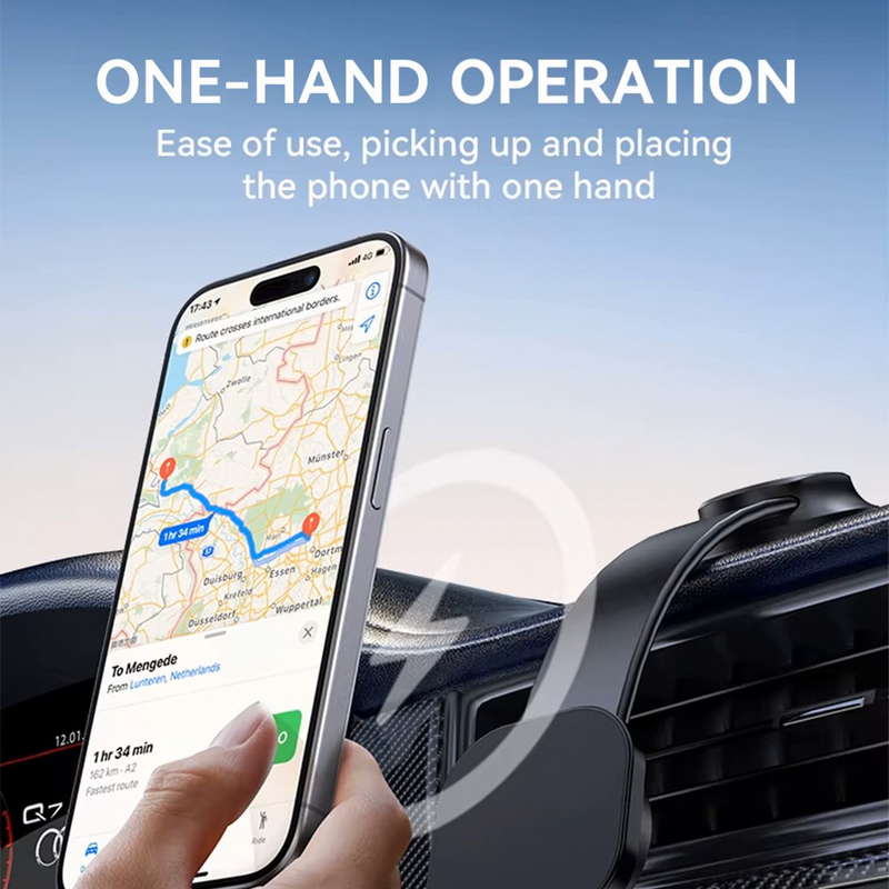 Load image into Gallery viewer, UTIA TW2 Magnetic Wireless Charger &amp; Phone Stand Holder
