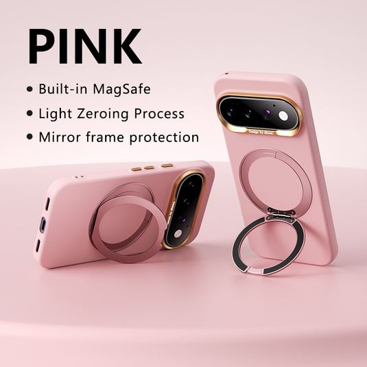 Google Pixel 11 Pro XL 5G - 360° Magnetic Stand PC Hard Shell Protective Case