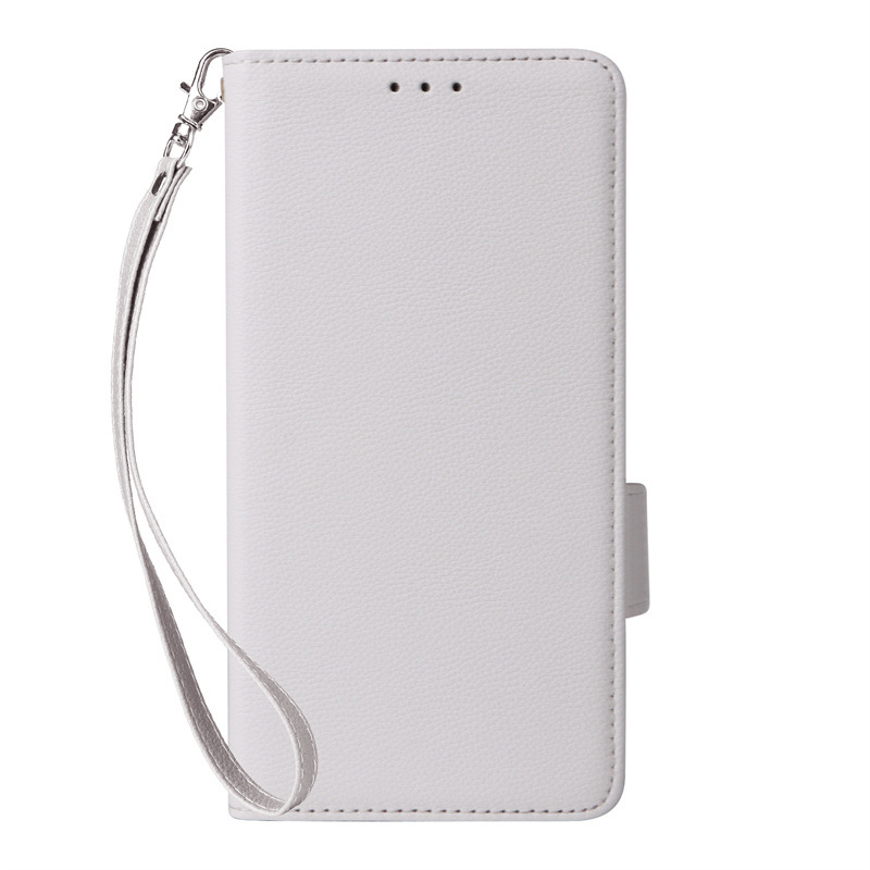 Load image into Gallery viewer, [With Card Slot] OPPO A5 Pro 5G - Premium Lychee-Grain Flip Leather Case With Detachable Wrist Strap
