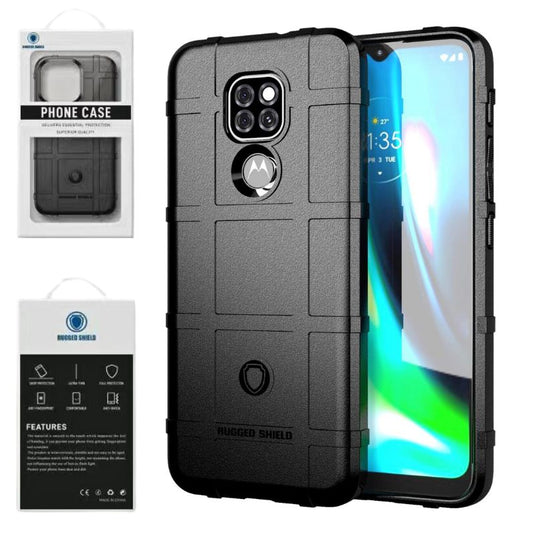 Motorola Moto G9 / Moto G9 Play / Moto E7 Plus Military Rugged Shield Heavy Duty Drop Proof Case