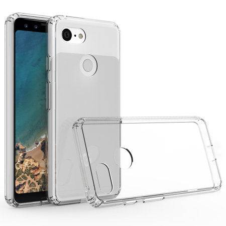 Google Pixel 3/3 XL TPU Soft Transparent Rubber Case - Polar Tech Australia