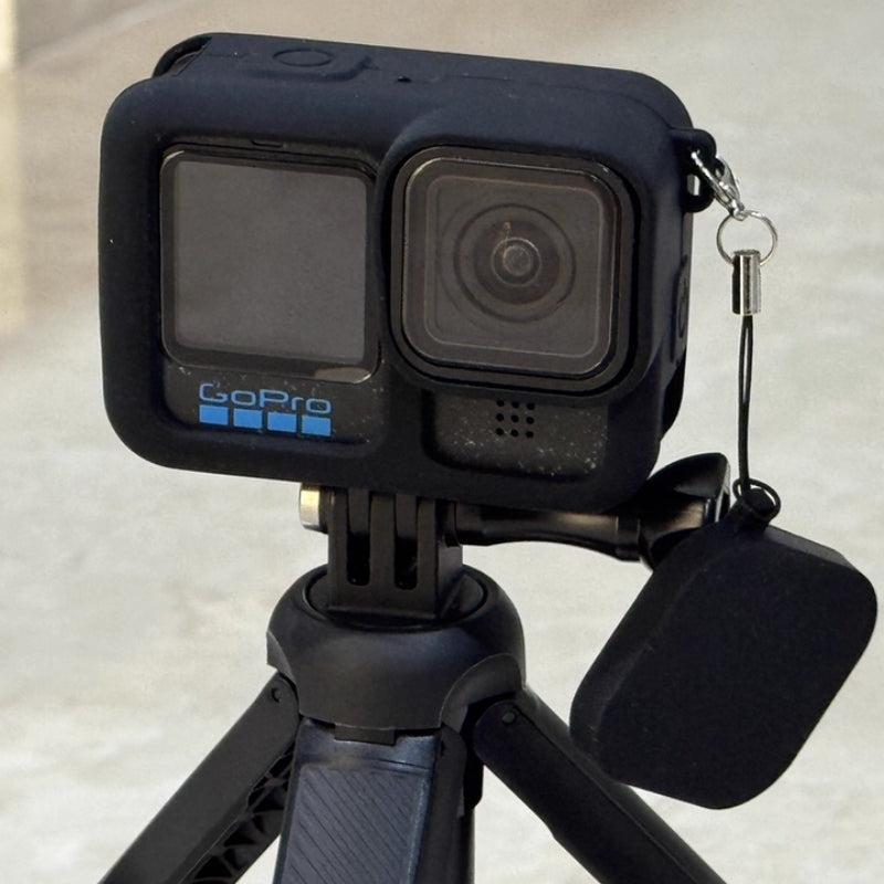 Load image into Gallery viewer, GoPro Hero13 Hero 13 Silicone Protective Case with Battery Cover, Lens Cap, Wrist Strap &amp; Full Screen + Lens Film Set - i-Station Mobile Phone &amp; Electronic Device Repair and Accessories
