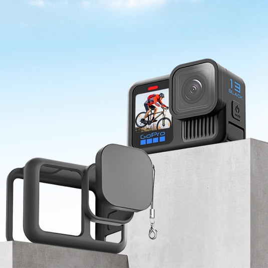 GoPro Hero13 Hero 13 Silicone Protective Case with Battery Cover, Lens Cap, Wrist Strap & Full Screen + Lens Film Set - i-Station Mobile Phone & Electronic Device Repair and Accessories