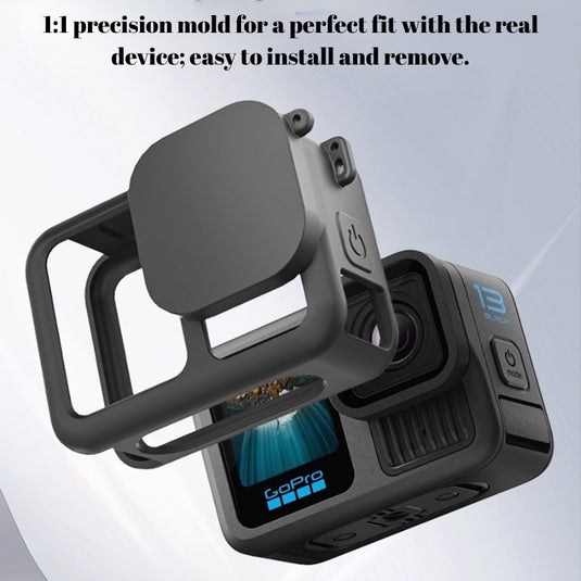 GoPro Hero13 Hero 13 Silicone Protective Case with Battery Cover, Lens Cap, Wrist Strap & Full Screen + Lens Film Set - i-Station Mobile Phone & Electronic Device Repair and Accessories