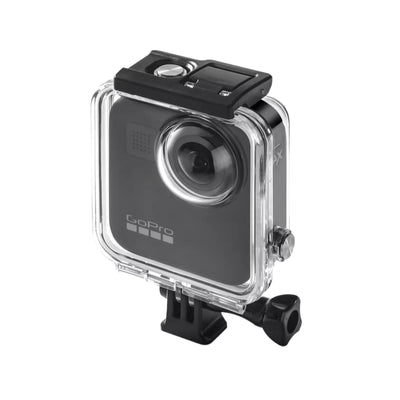 GoPro Max Premium High-Transmittance PC & Tempered Glass Waterproof Housing — 20 m Dive & Surf Protection - i-Station Mobile Phone & Electronic Device Repair and Accessories