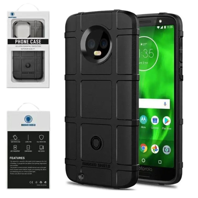 Load image into Gallery viewer, Motorola Moto G6 / Motorola Green Pomelo 1s - Military Rugged Shield Heavy Duty Drop Proof Case
