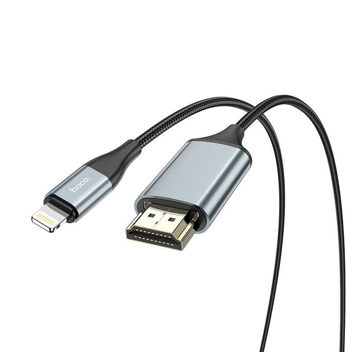 [UA15] HOCO Lightning to HDMI-compatible 1080p Cable HDTV TV Digital Smart Converter Cable