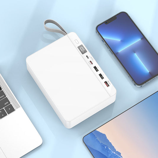 [J94][75000mAh] HOCO PD 22.5W QC 3.0 Fast Charging Power Bank Portable Power Station - Polar Tech Australia