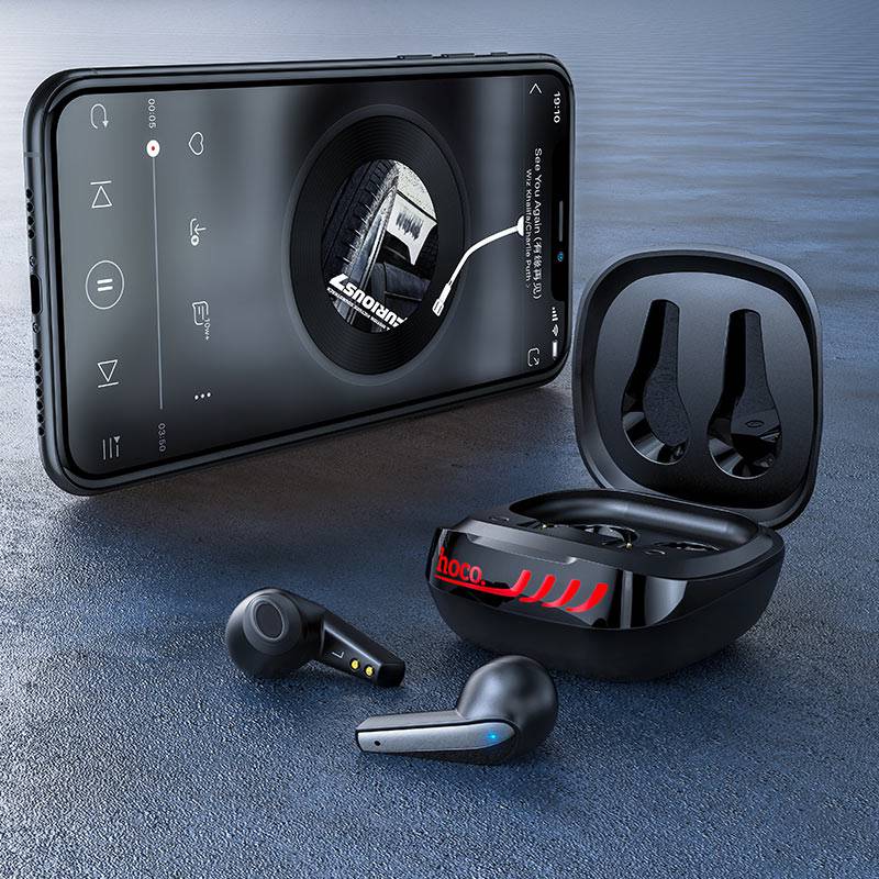 Load image into Gallery viewer, [ES43] HOCO TWS Intelligent Touch Control Wireless 3D Gaming Sport Stereo Earphones
