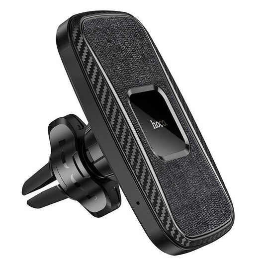 [CA75] HOCO Universal QI 15W Wireless Charging Magnet Aircon Flow Dashboard Phone Holder - Polar Tech Australia