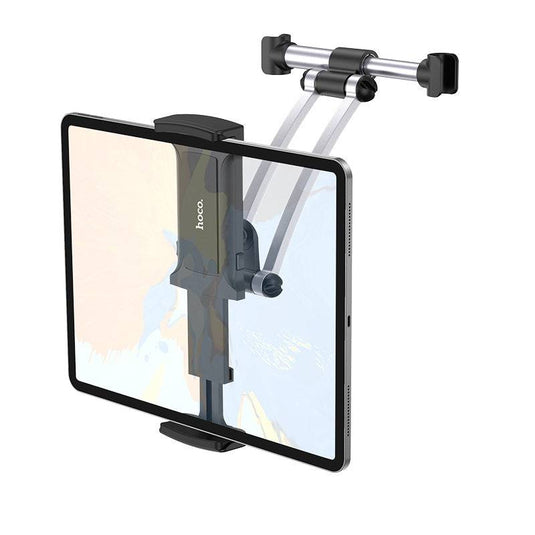 HOCO Universal Universal Car Rear Seat Headrest Mount & Extendable Arm Holder For Phone & Tablet (CA62) - Polar Tech Australia