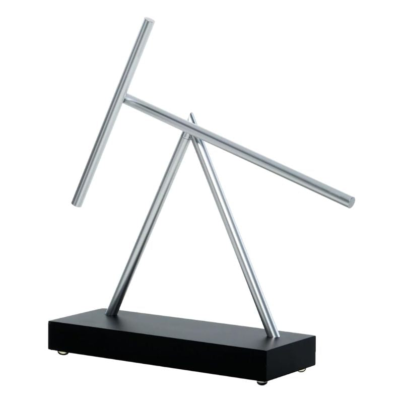 Load image into Gallery viewer, Aluminium Swinging Sticks Kinetic Energy Sculpture Perpetual Motion Art - Desktop Toy Version
