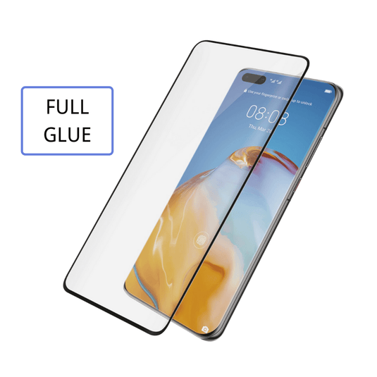 HUAWEI P40 Pro 9H Full Glue Full Covered Tempered Glass Screen Protector - Polar Tech Australia