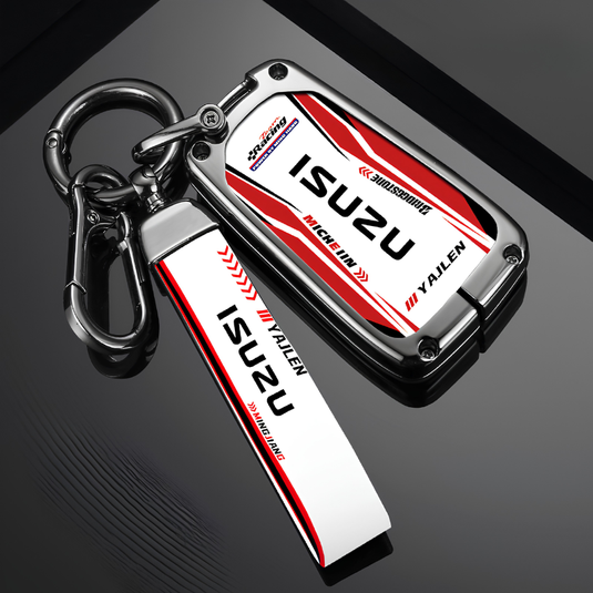 Isuzu Stylish Racing-inspired Design Car Key Fob Case Cover For D-MAX, MU-X (2020-2022) - i-Station Mobile Phone & Electronic Device Repair and Accessories