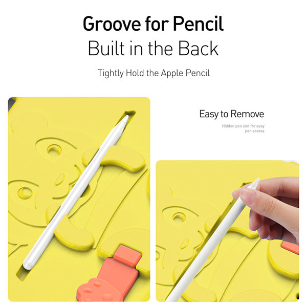 Load image into Gallery viewer, [Built-in Stand][With Pen Slot] Apple iPad Mini 6/7 8.3&#39;&#39; 6/7th Gen (2021/2024) Cartoon Kids Full-cover Shockproof Case
