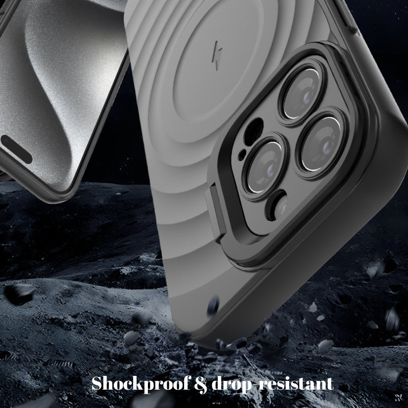 Load image into Gallery viewer, iPhone 16/Plus/Pro/Pro Max MagSafe TPU Case with Camera Stand, Shockproof &amp; Anti-Fingerprint Design
