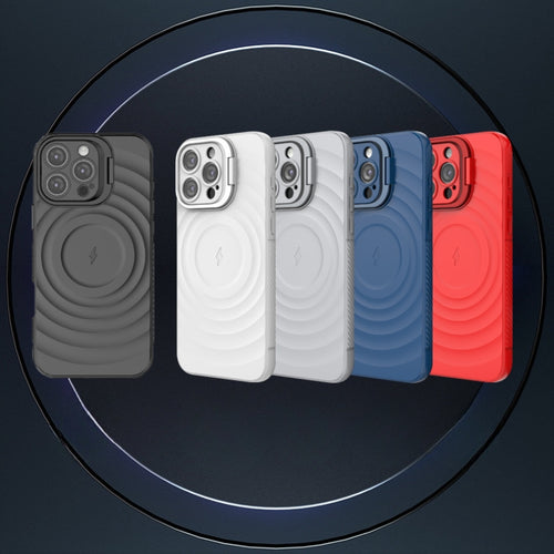 iPhone 15/Plus/Pro/Pro Max MagSafe TPU Case with Camera Stand, Shockproof & Anti-Fingerprint Design (Copy)