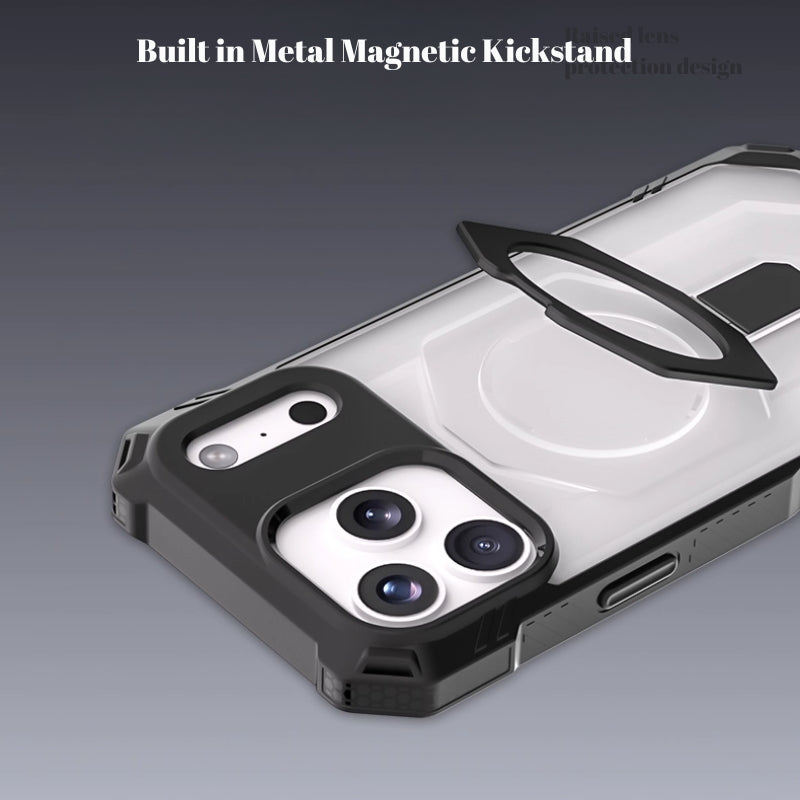 Load image into Gallery viewer, iPhone 17/Air/Pro/Pro Max MagSafe Shockproof Adventure Case with Kickstand
