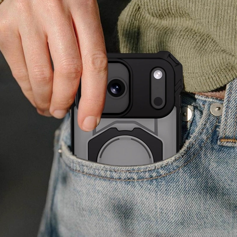 Load image into Gallery viewer, iPhone 17/Air/Pro/Pro Max MagSafe Shockproof Adventure Case with Kickstand
