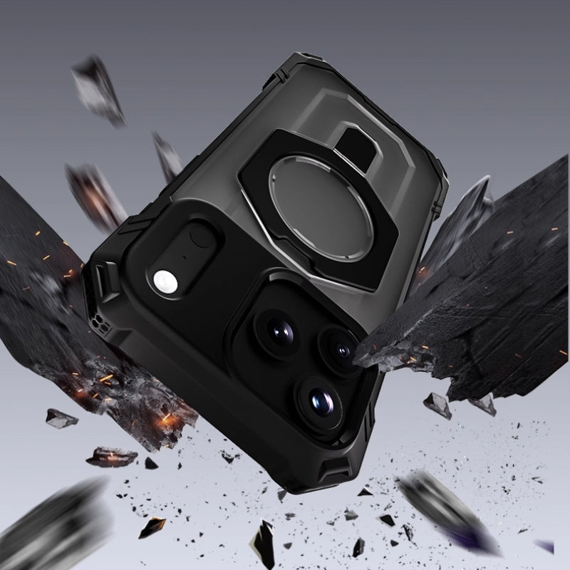 Load image into Gallery viewer, iPhone 17/Air/Pro/Pro Max MagSafe Shockproof Adventure Case with Kickstand
