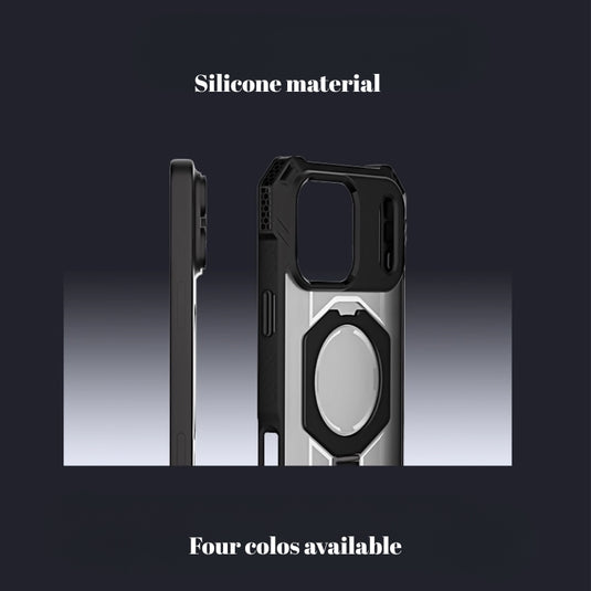 iPhone 17/Air/Pro/Pro Max MagSafe Shockproof Adventure Case with Kickstand
