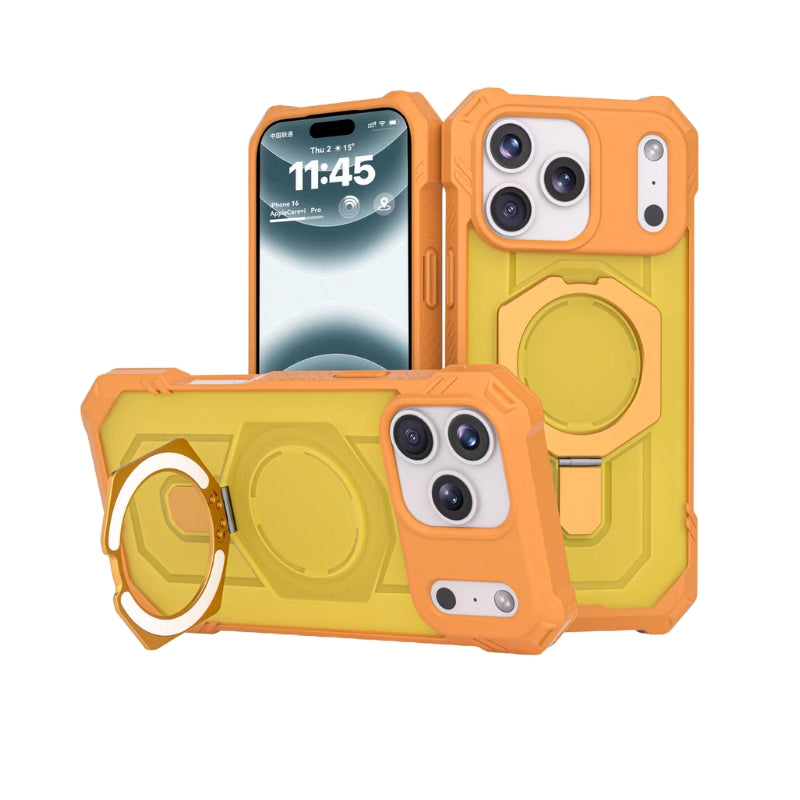 Load image into Gallery viewer, iPhone 17/Air/Pro/Pro Max MagSafe Shockproof Adventure Case with Kickstand
