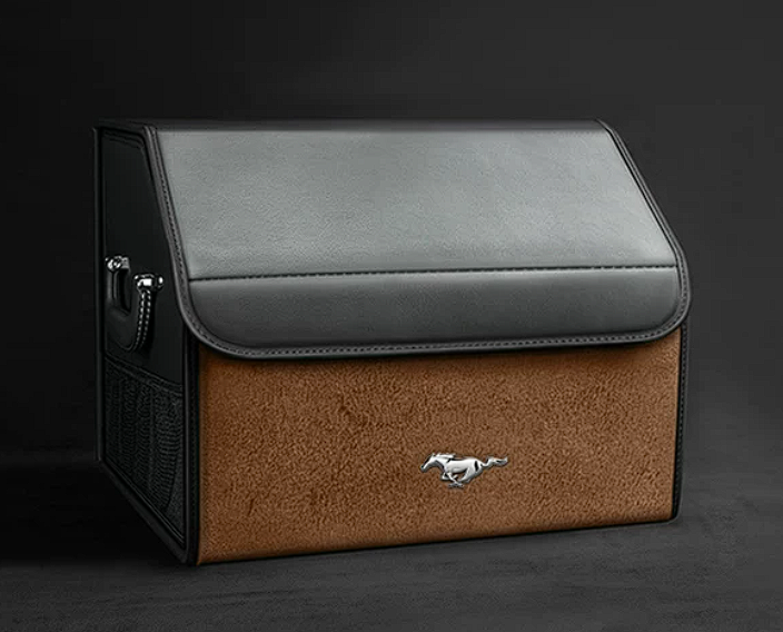 Load image into Gallery viewer, Ford Mustang &amp; Mustang Mach-E Trunk Storage Box – Foldable Car Cargo Organizer
