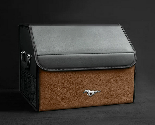 Ford Mustang & Mustang Mach-E Trunk Storage Box – Foldable Car Cargo Organizer