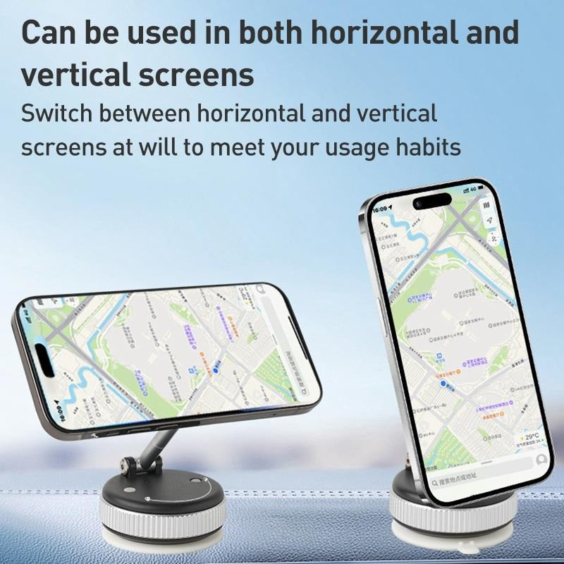 Load image into Gallery viewer, [PT-101] Vacuum Suction Magnetic Car Holder 360° Rotation for Car Dashboard &amp; Wind Screen Strong Magnet - Polar Tech Australia
