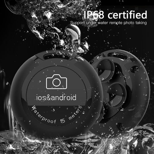 [1.42x0.39 inch] IP68 15 Meter Depth Waterproof Wireless Bluetooth Remote Control Button - i-Station Mobile Phone & Electronic Device Repair and Accessories