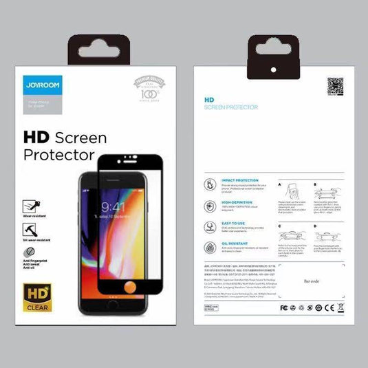 Joyroom Apple iPhone 12 Mini/Pro/Max Full Covered 9D HD Tempered Glass Screen Protector - Polar Tech Australia