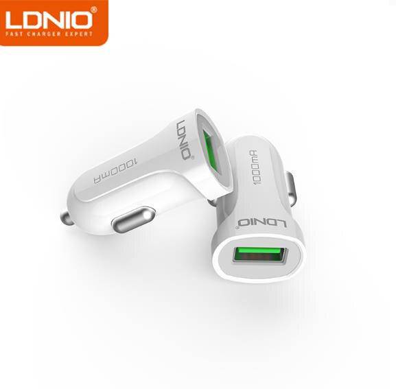 [Clearrance] LDNIO Car USB Charger With Charging Cable