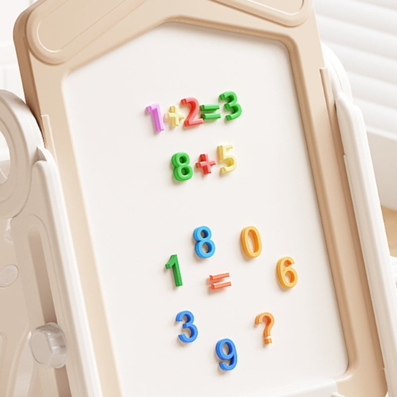 Load image into Gallery viewer, Kids Multifunction Magnetic Learning Easel with Chair – Drawing, Building Blocks &amp; Educational Activity Board - i-Station Mobile Phone &amp; Electronic Device Repair and Accessories
