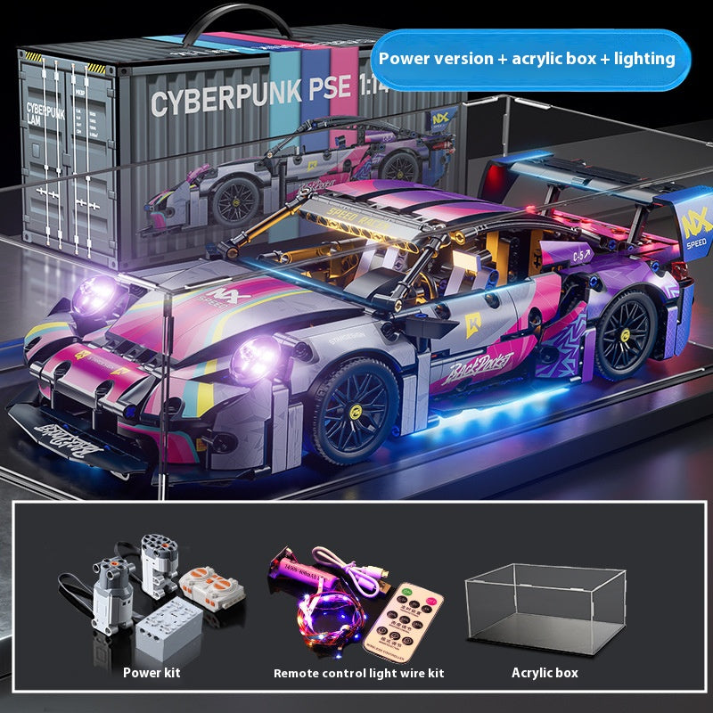 DIY Supercar Building Blocks Set for Kids Gift – Creative Assembly Toy Car Model - i-Station Mobile Phone & Electronic Device Repair and Accessories
