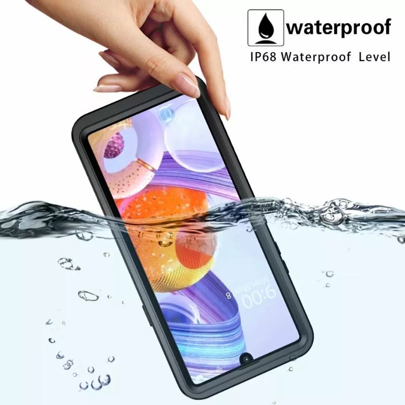 Load image into Gallery viewer, [FS Series] LG Stylo 6 - Redpepper Full Covered Waterproof Heavy Duty Tough Armor Case
