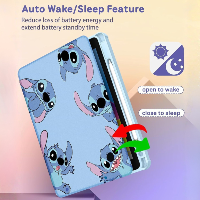 Load image into Gallery viewer, Apple iPad Air 11-inch M2/M3/M4 (2024/2025/2026) Stitch Smart 360° Degree Rotate Stand Shockproof Flip Cover Case - i-Station Mobile Phone &amp; Electronic Device Repair and Accessories
