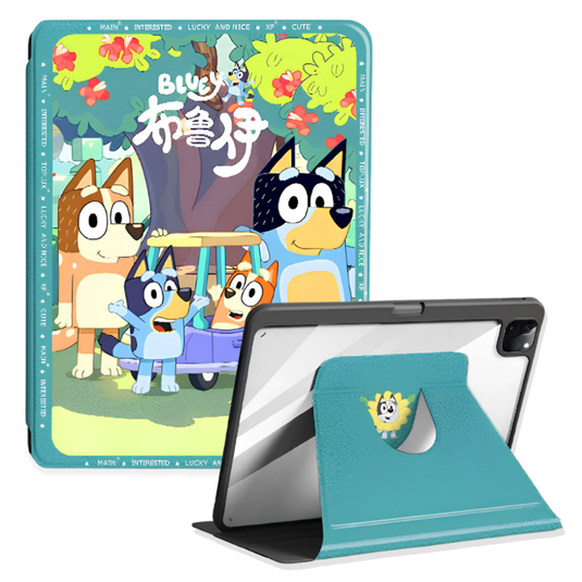 [With Pen Slot] Apple iPad Pro 12.9-inch 3rd/4/5/6th Gen (2018/2020/2021/2022) Cute Cartoon Full-Protection Shockproof Case - i-Station Mobile Phone & Electronic Device Repair and Accessories