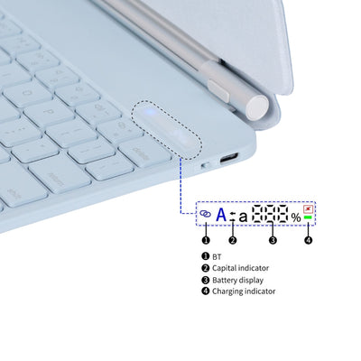 [Magic Keybord] Apple iPad Air 4/5 & Pro 11“ & Air 11” M2/M3 (2024/2025) - Precision Multi-Touch Trackpad Magnetic Smart Wireless Keyboard Case With Backlit Keys - i-Station Mobile Phone & Electronic Device Repair and Accessories