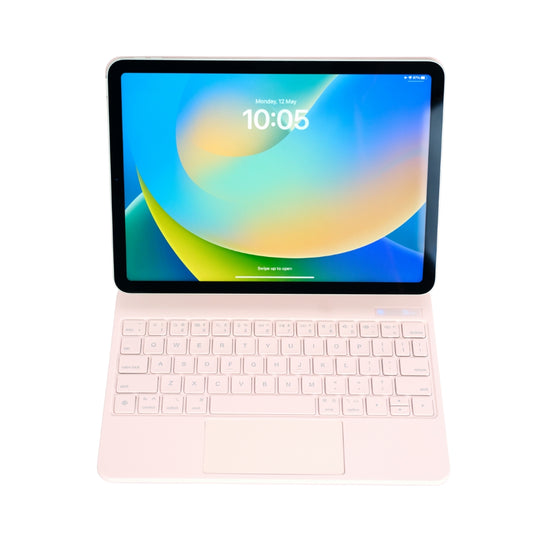 [Magic Keybord] Apple iPad Air 11-inch M2 (2024) - Precision Multi-Touch Trackpad Magnetic Smart Wireless Keyboard Case With Backlit Keys