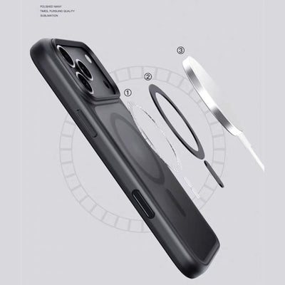 iPhone 17/Air/Pro/Pro Max Matte MagSafe Magnetic Shockproof Heavy Duty Soft-Touch Case - i-Station Mobile Phone & Electronic Device Repair and Accessories