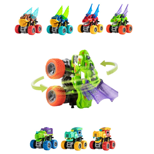 Animal Transforming Inertia Off-Road Toy Car – 360° Spinning Stunt Vehicle with Lights & Sound Effects for Toddlers - i-Station Mobile Phone & Electronic Device Repair and Accessories