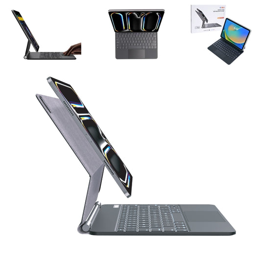 [Magic Keybord] Apple iPad Air 10.9'' 4/5th Gen (2020/2022) - Precision Multi-Touch Trackpad Magnetic Smart Wireless Keyboard Case With Backlit Keys