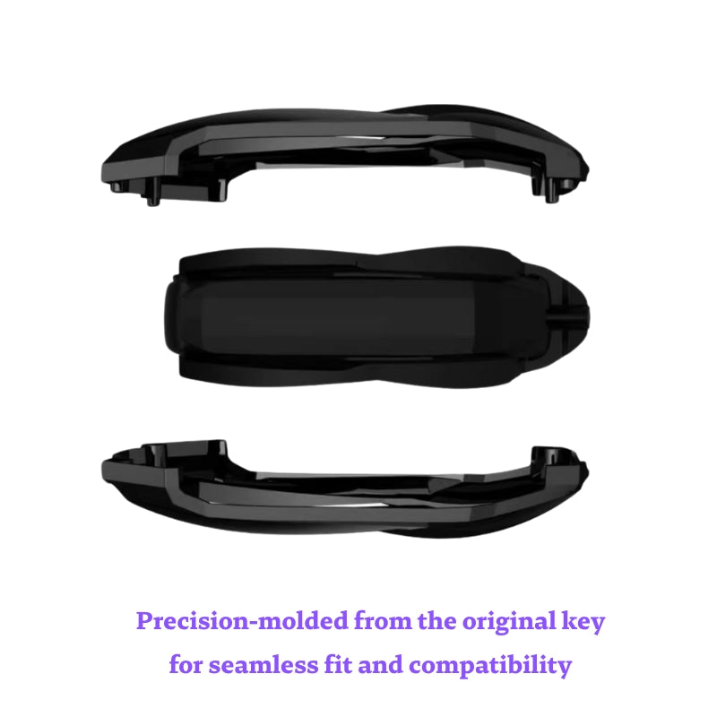Load image into Gallery viewer, Shockproof Zinc Alloy &amp; Silicone Key Fob Case with Lock Buckle for Maserati Levante, MC20, Ghibli, Quattroporte 2014-2022 – Premium Protection Cover
