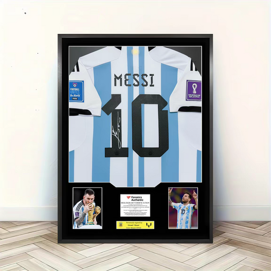 Lionel Messi Argentina Framed Jersey Display (60×80cm) – Facsimile Signature Edition - i-Station Mobile Phone & Electronic Device Repair and Accessories
